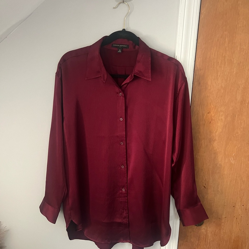 Banana Republic oversized button down shirt